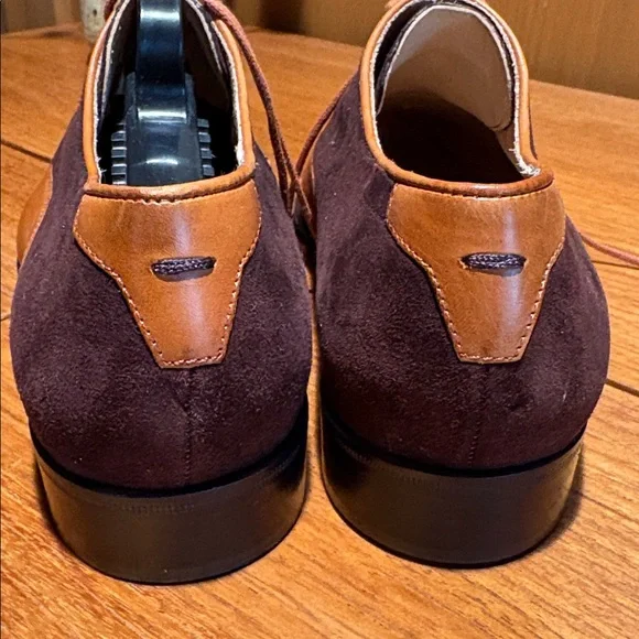 New Stephane Kelian Paris Mens perforated cap toe leather  display picture 3
